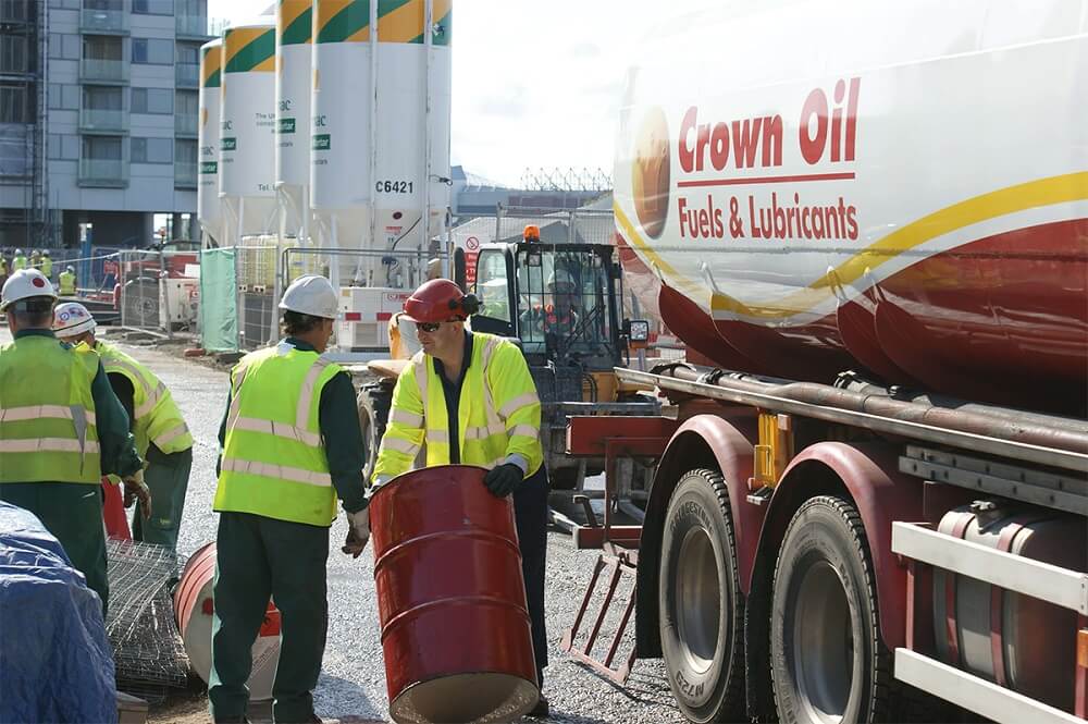 Crown Oil Fuel Barrel Delivery