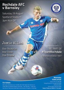 Rochdale AFC v Barnsley